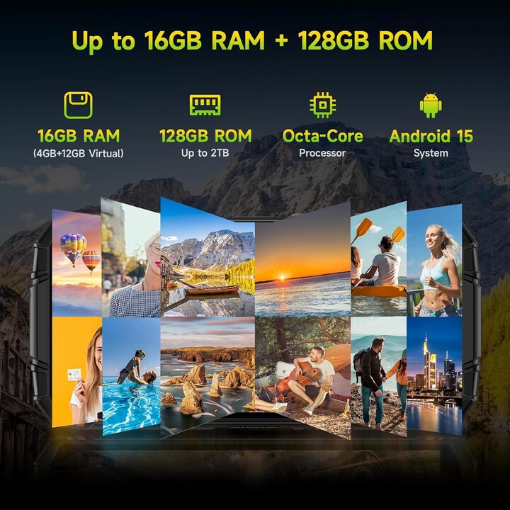 Doogee Fire 3 Pro, 4GB 128GB, 5.5 HD+, 8350mAh, Gris