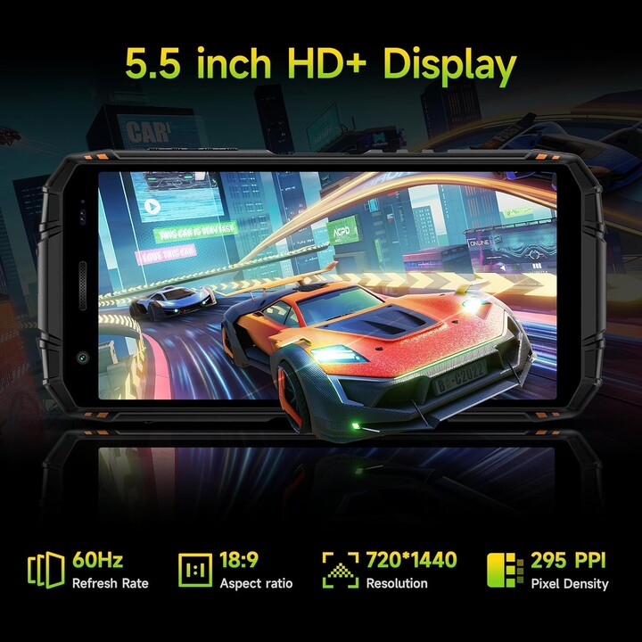 Doogee Fire 3 Pro, 4GB 128GB, 5.5 HD+, 8350mAh, Gris