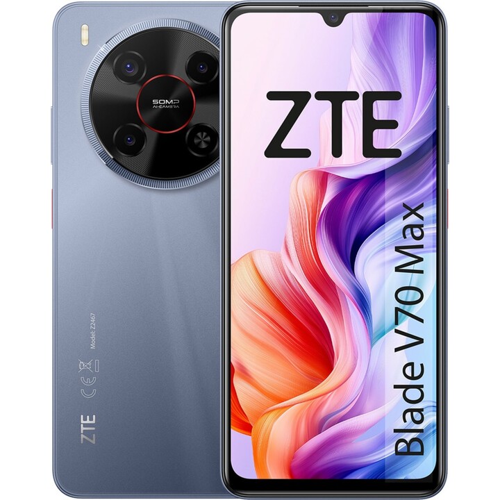 ZTE Blade V70 Max, 4GB 256GB, 6.9 IPS LCD 120 Hz, 6000mAh, Grey