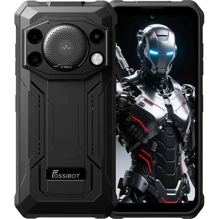 Fossibot F110 Pro 5G, 8GB 128GB, 6.745 HD+ LCD IPS, 11000mAh, Negro