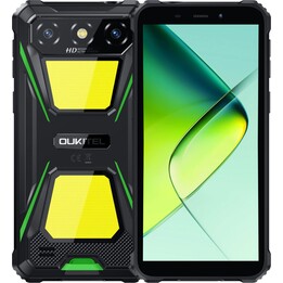 Oukitel G5, 4+12GB RAM, 256GB/TF 1TB, 900LM Dual Camping Light, 6 Display, 6300mAh, 13MP, Dual SIM, Green