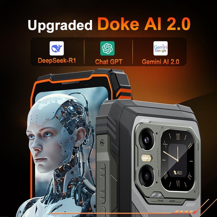 Blackview XPLORE 1 Pro 5G, 16 Go 512 Go, LCD IPS 6,78, 20 000 mAh, double SIM, orange