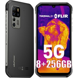 Smartphone Ulefone Armor 11T 5G, 8GB 256GB, 6.1 LCD HD+, 5200mAh, Dual Sim, preto