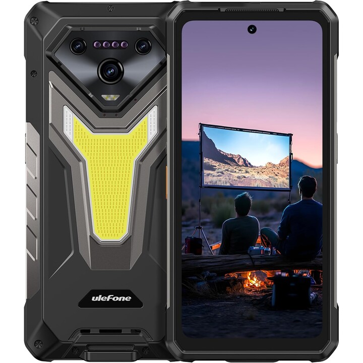 Ulefone Armor 34 Plus 5G, 16GB 512GB, 6.95 LCD IPS FHD+, 25500mAh, Dual Sim, Negro