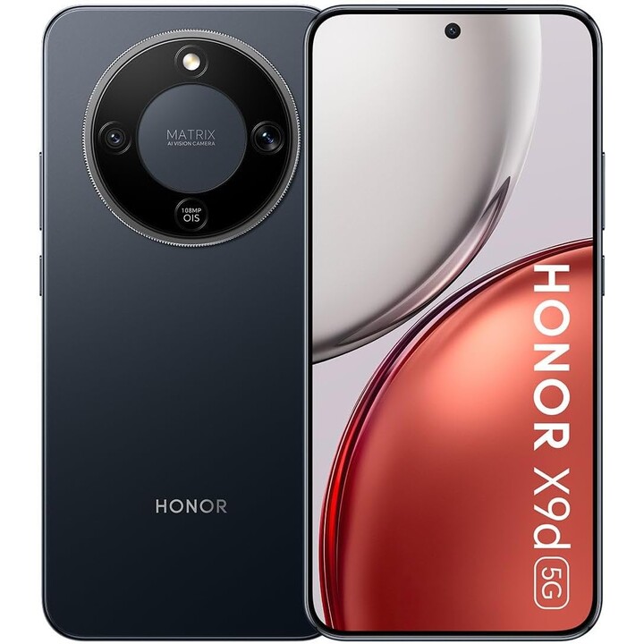 Smartphone Honor X9D 5G, 12GB 256GB, 6,79 AMOLED FHD+, 8300mAh, Doppia SIM, Nero
