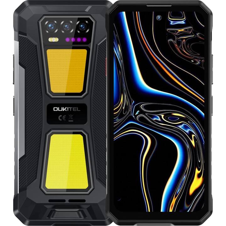 Oukitel WP58 Pro 5G, 8GB 512GB, 6.7 HD+, 10000mAh, Dual Sim, Black