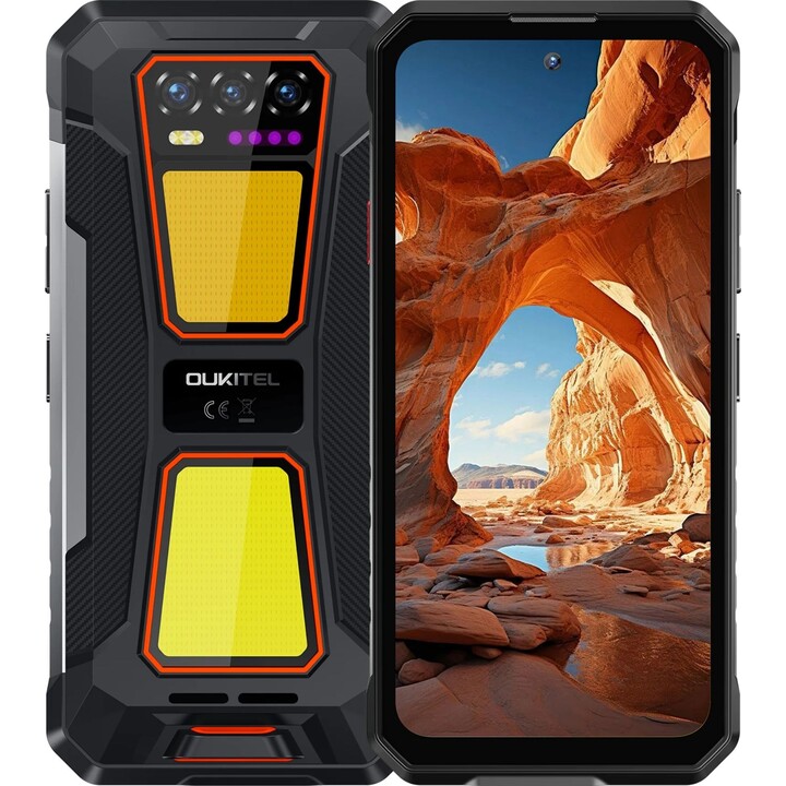Oukitel WP58 Pro 5G, 8GB 512GB, 6.7 HD+, 10000mAh, Dual Sim, Naranja