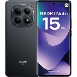 Xiaomi Redmi Note 15 5G, 8GB 256GB, 6.77 AMOLED, 5520mAh, Negro