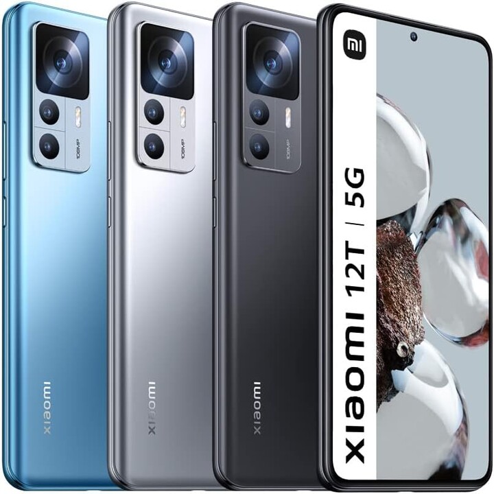 Xiaomi 12T 5G, 8GB 256GB, 6.6 AMOLED, 5000mAh, Blu