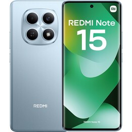 Xiaomi Redmi Note 15 4G, 6GB 128GB, 6.77 AMOLED, 5800mAh, Azul Glaciar