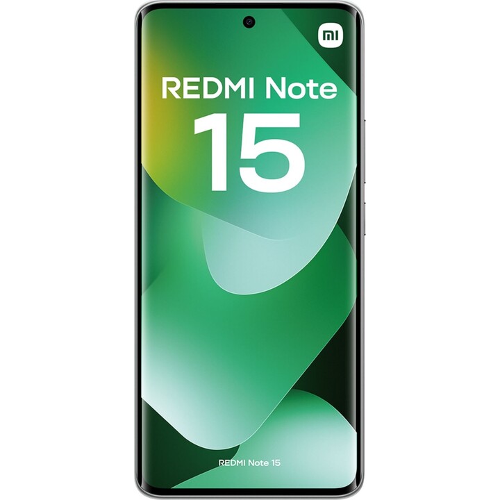 Xiaomi Redmi Note 15 4G, 8 Go 256 Go, 6,77 AMOLED, 5800 mAh, vert forêt
