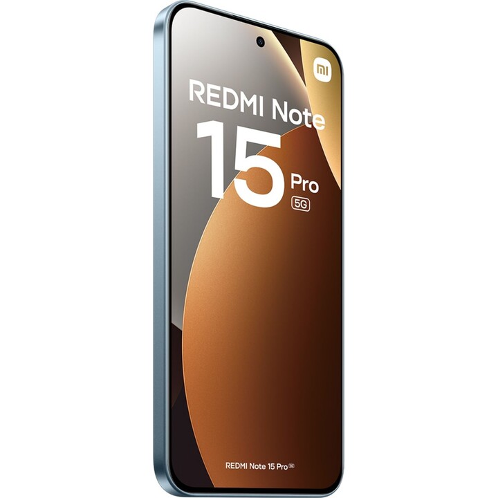 Xiaomi Redmi Note 15 Pro 5G, 12 Go 512 Go, 6,83 AMOLED, 6580 mAh, bleu glacier