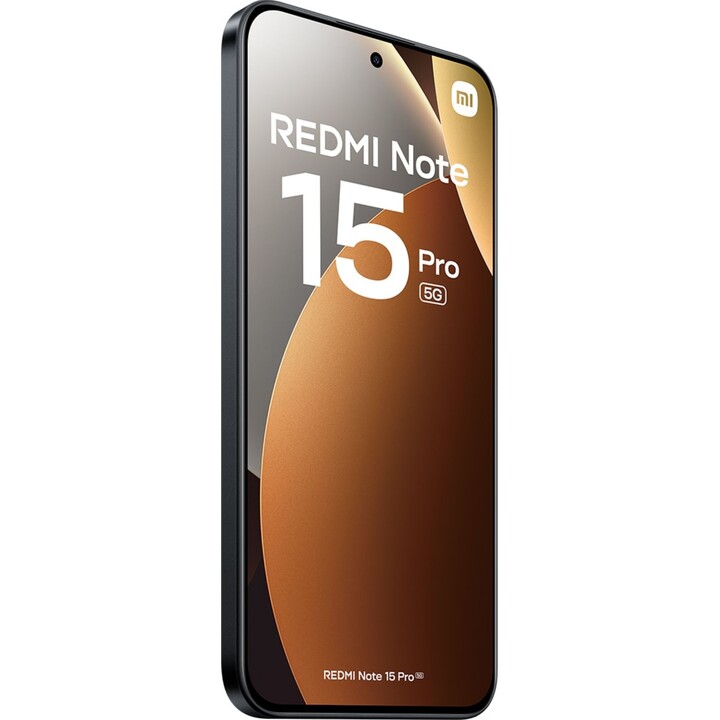 Xiaomi Redmi Note 15 Pro 5G, 12 Go 512 Go, 6,83 AMOLED, 6580 mAh, noir