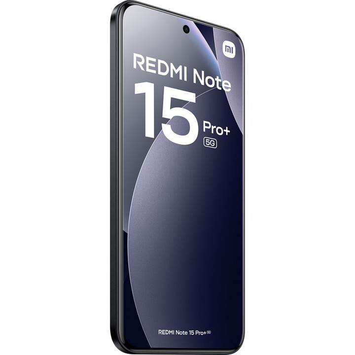 Xiaomi Redmi Note 15 Pro+ 5G, 12GB 512GB, 6.83 AMOLED, 6500mAh, Black