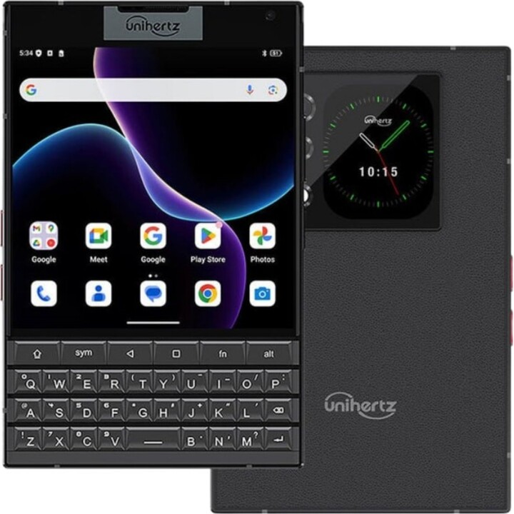 Unihertz Titan 2 5G, 12GB 512GB, 4.5 LCD FHD, 5050mAh, Black