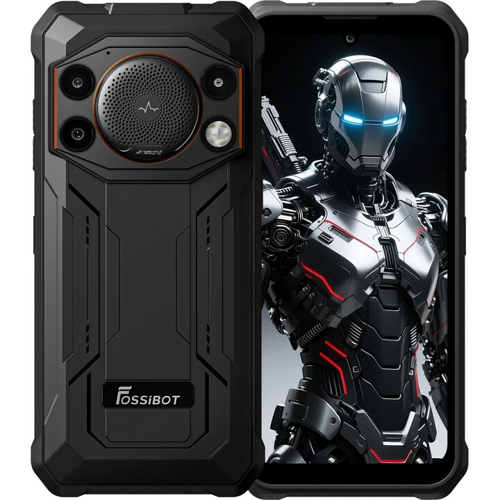 Fossibot F110 Pro 5G, 8GB 128GB, 6.745 HD+ LCD IPS, 11000mAh, Naranja
