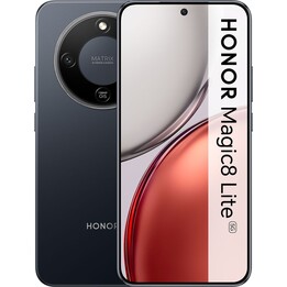 Honor Magic8 Lite 5G, 8 GB 512 GB, 6,79 AMOLED, 7500 mAh, Schwarz