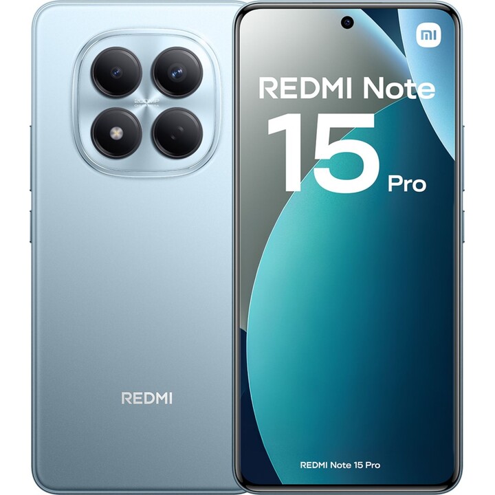 Xiaomi Redmi Note 15 Pro 4G, 12GB 512GB, 6,77 AMOLED, 6500mAh, Azul Glaciar