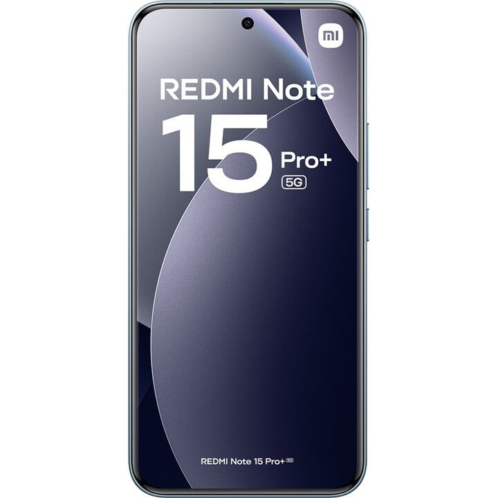 Xiaomi Redmi Note 15 Pro+ 5G, 12GB 512GB, 6.83 AMOLED, 6500mAh, Blu Glaciale