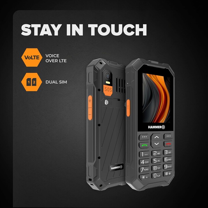 Hammer 6 LTE 2.4 48MB 128MB Negro