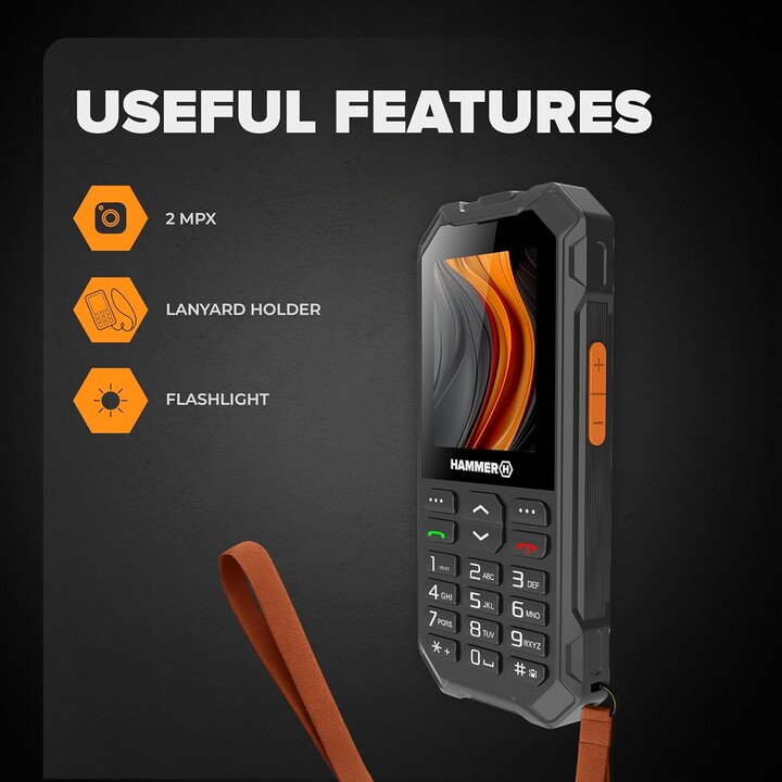Hammer 6 LTE 2.4 48MB 128MB Negro