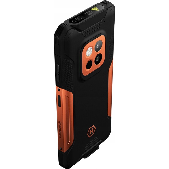 Hammer Construction 2 Thermal 5G, 8GB 256GB, 6.58 FHD+, 6500mAh, Naranja