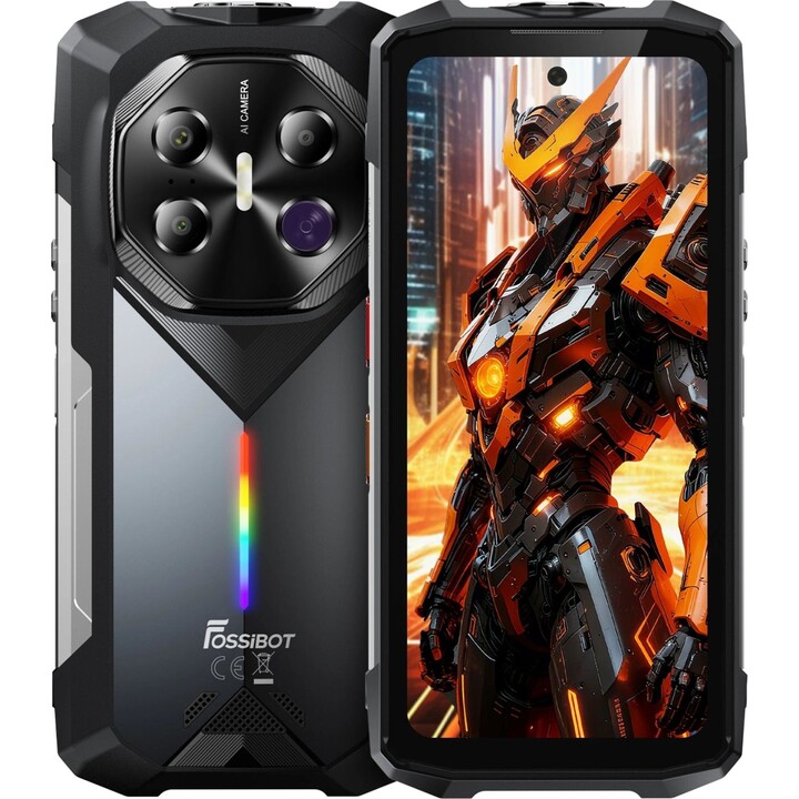 Fossibot F113, 12GB 256GB, 6.78 LCD IPS 2K, 20000mAh, Gris