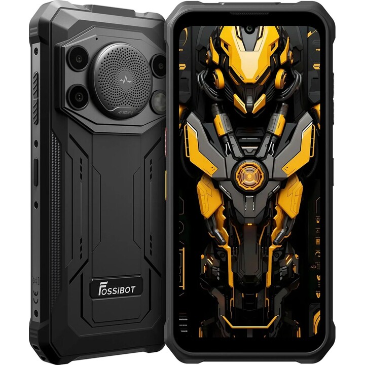 Fossibot F110L, 4GB 128GB, 6.745 LCD IPS, 10000mAh, Black