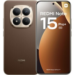 Xiaomi Redmi Note 15 Pro+ 5G, 12 GB 512 GB, 6,83 AMOLED, 6500 mAh, Mokkabraun