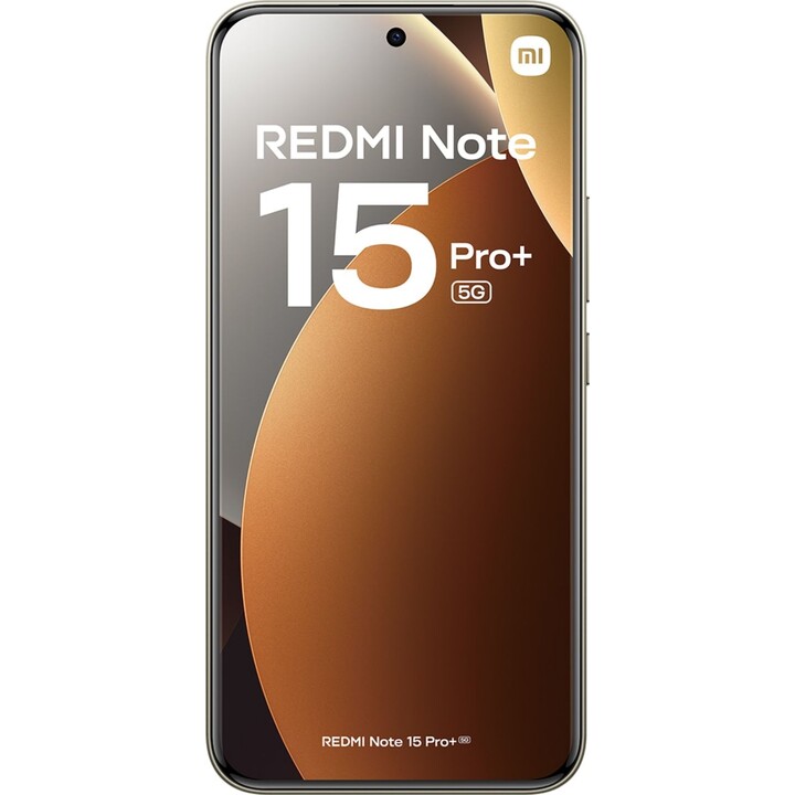Xiaomi Redmi Note 15 Pro+ 5G, 12 GB 512 GB, 6,83 AMOLED, 6500 mAh, Mokkabraun