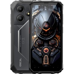 Oscal Marine 2, 8GB+128GB, Dual Sim, 11000mAh (18W), Android 15, Gemini AI, IP69K Protection, NFC, 6.56 HD, 90Hz, Black