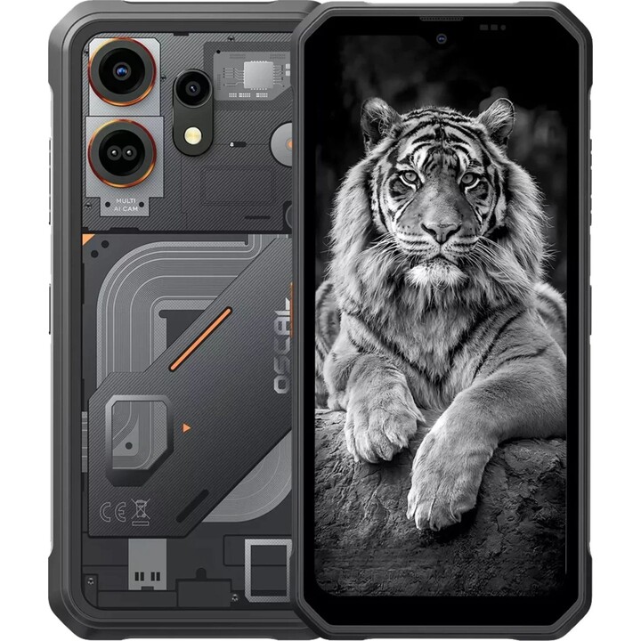 Oscal Marine 3, 8GB 256GB, 6.56 IPS HD+, 5000mAh, Black
