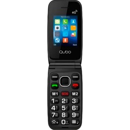 Qubo NEO2 NW BK Teléfono móvil 4G para personas mayores negro