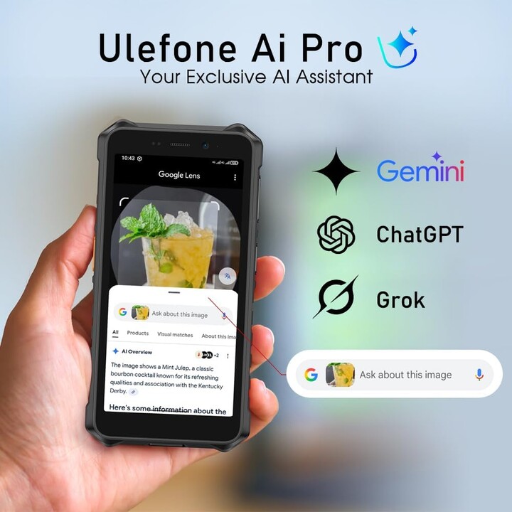 Ulefone RugKing 2 Pro, 4GB 128GB, 5.45 IPS, 4550mAh, Green