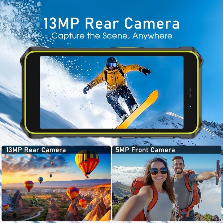 Ulefone RugKing 2 Pro, 4GB 128GB, 5.45 IPS, 4550mAh, Green