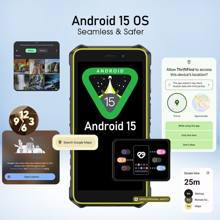 Ulefone RugKing 2 Pro, 4GB 128GB, 5.45 IPS, 4550mAh, Green