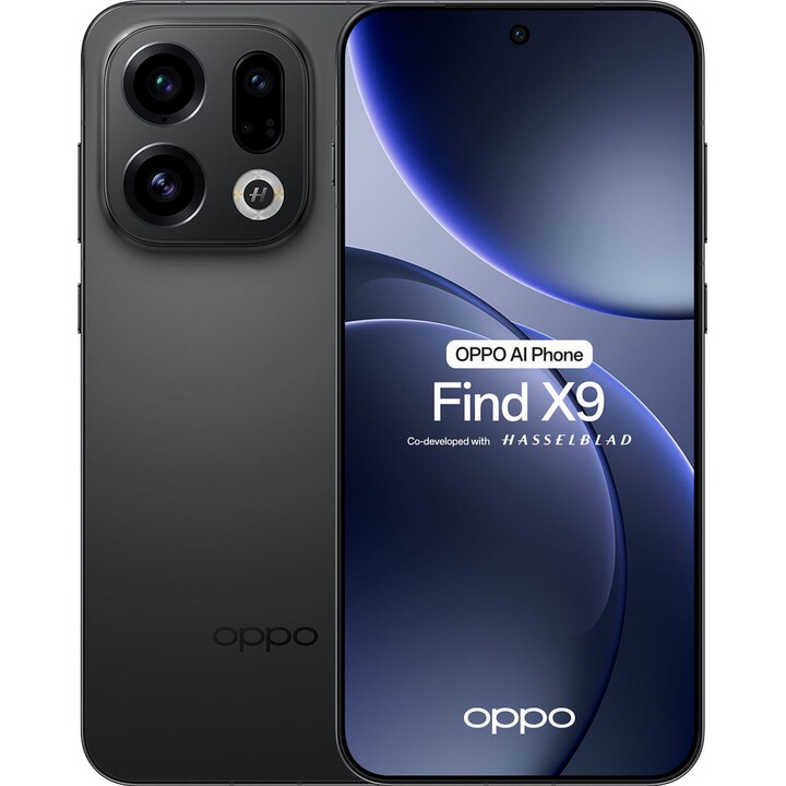 Oppo Find X9 5G, 12GB 512GB, 6.59 AMOLED FHD+, 7025mAh, Dual Sim, Negro