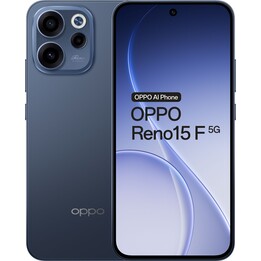 Oppo Reno15 F 5G, 12 Go 512 Go, 6,57 AMOLED, 6 500 mAh, bleu crépuscule