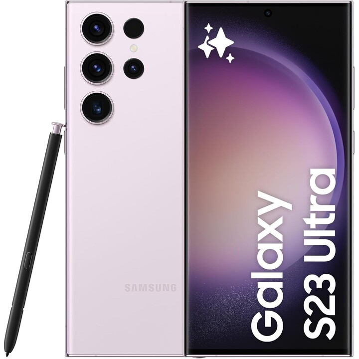 Smartphone Samsung Galaxy S23 Ultra S918 8GB 256GB Dual Sim Lavender Recondicionado