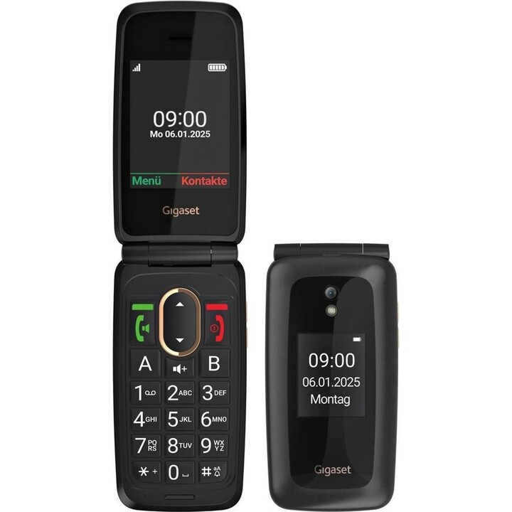 Smartphone Gigaset GL795 Telephone for Seniors Single Sim Black