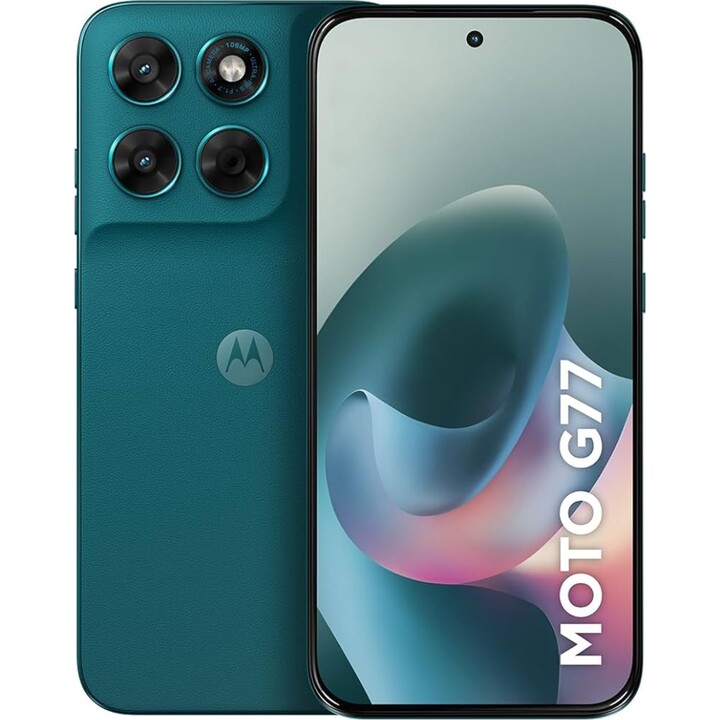 Smartphone Motorola Moto G77 5G, 8 GB 256 GB, 6,78 Extreme AMOLED, 5200 mAh, abeto sombreado