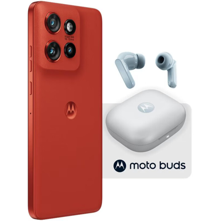 Motorola Edge 60 Neo 5G 256 GB Poinciana Red 50 MPx Sony sensor 8GB RAM Moto AI + Headphones Moto Buds