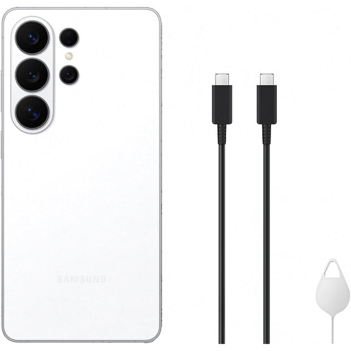 Samsung Galaxy S26 Ultra S948, 12 GB + 256 GB, Galaxy AI, câmera de 200 MP, S Pen incluída, branco