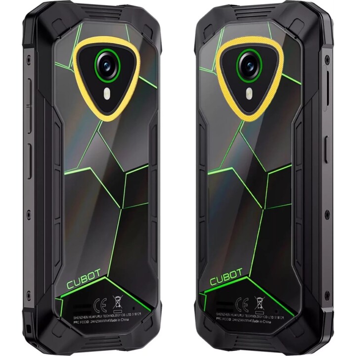 Cubot KingKong Mini 4, 6GB 128GB, 4.7 IPS LCD HD+, 4700mAh, Luz de Camping, Negro Verde