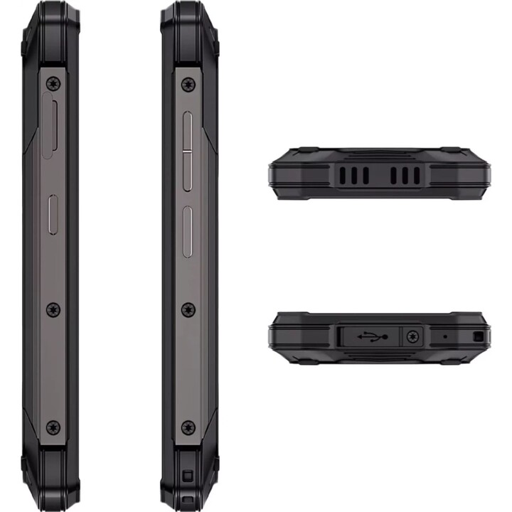 Cubot KingKong Mini 4, 6GB 128GB, 4.7 IPS LCD HD+, 4700mAh, Luz de Camping, Negro Verde
