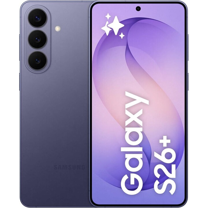 Samsung Galaxy S26+ S947, 12GB+256GB, Galaxy AI, Cámara de 50MP, Violeta Cobalto
