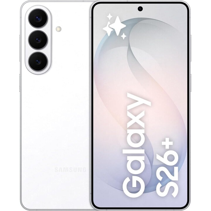 Samsung Galaxy S26+ S947, 12GB+256GB, Galaxy AI, Cámara de 50MP, Blanco