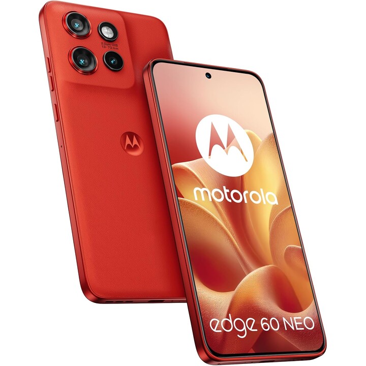 Motorola Edge 60 Neo 5G, 8 GB, 256 GB, 6,36 pOLED, 5000 mAh, Dual-SIM, Poinciana