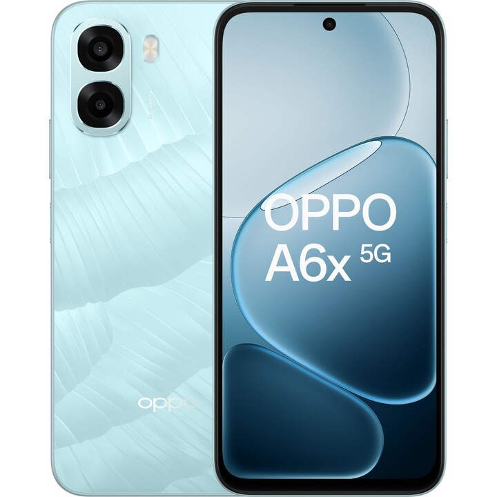 Oppo A6x 5G, 4GB 128GB, 6.75 LCD HD+, 6100mAh, Azul Hielo