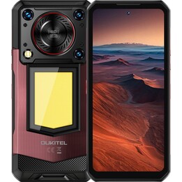 Oukitel WP56 5G, 8 Go + 256 Go, écran 6,8 FHD+, 16 000 mAh, appareil photo 108 MP, Android 15, NFC, rouge